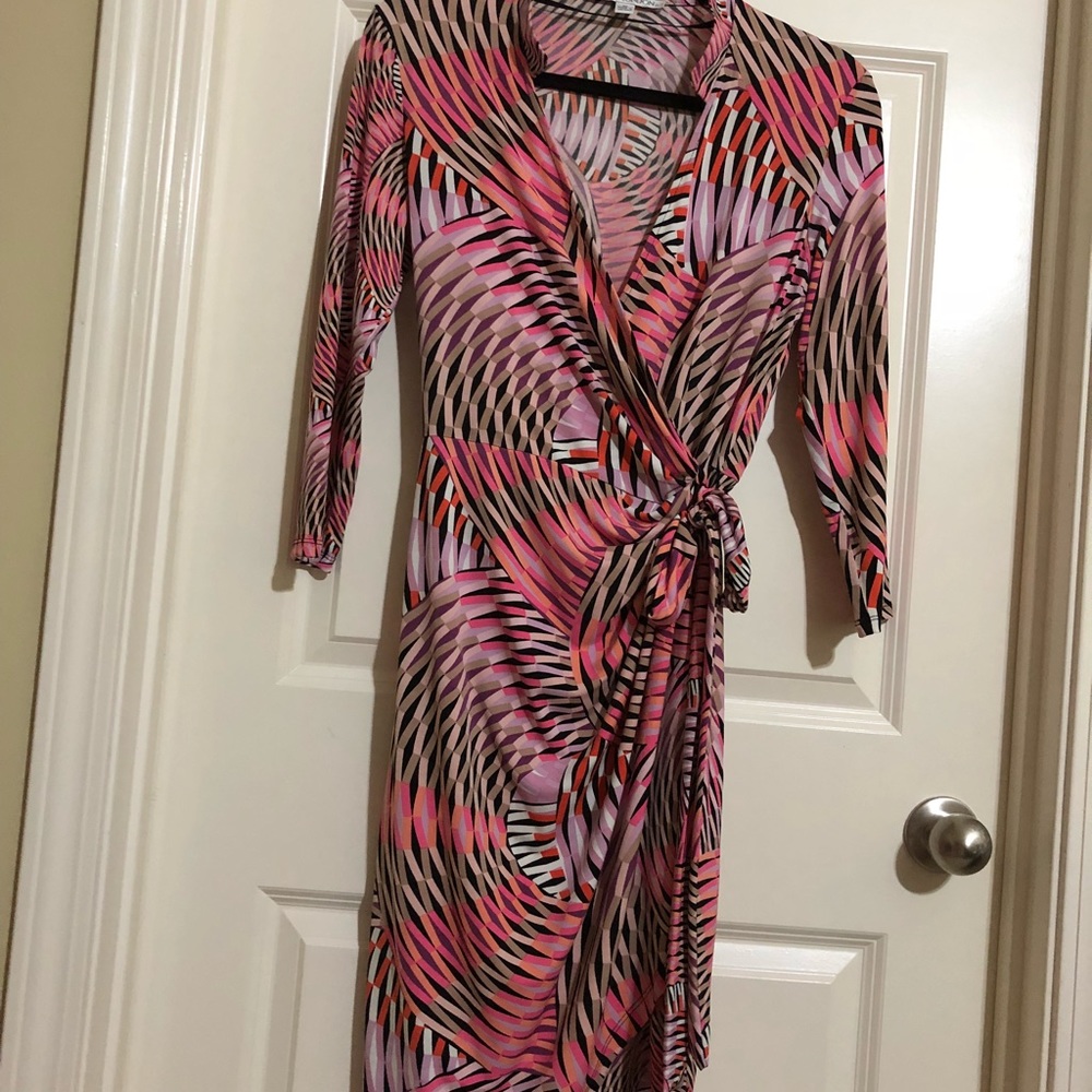 Maggy London wrap dress size 10